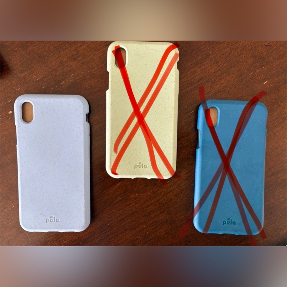 Pela XR iPhone Light Blue Case Never Used